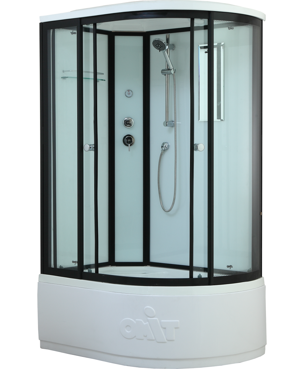 Фото Душевая кабина 120x85x220 Timo (T-6620 B L) Без гидромассажа, акрил, Поддон глубокий
