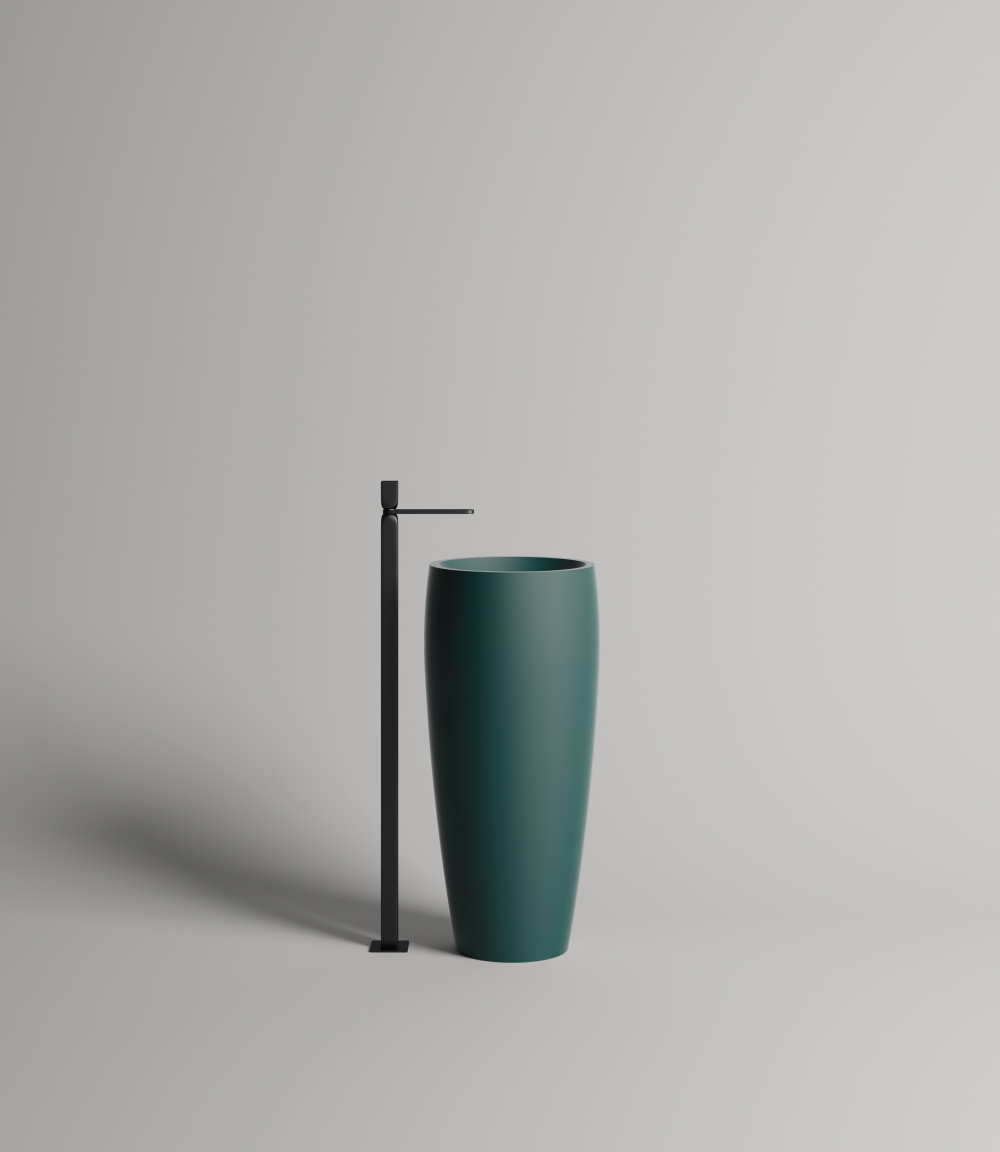 Фото Раковина напольная Salini Armonia (130113G) белый