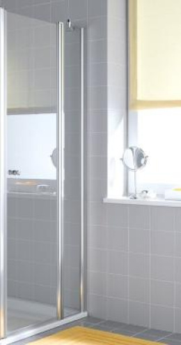 KERMI Atea 1GR Душевая дверь 1200х1850, серебро, стекло прозрачное