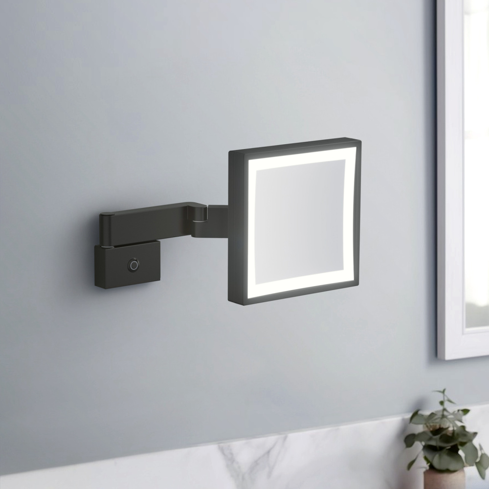 Фото Зеркало с подсветкой Timo Selene 14076/03 черный