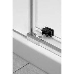 Дверь для душевого уголка Radaway Espera KDD 100x200 правая профиль хром, стекло прозрачное, петли с