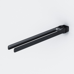 Двойная вешалка для полотенец Am.Pm Inspire 2.0 (A50A32622) черный