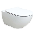 Унитаз подвесной HATRIA CENTRICA A0Y9DE25 безободковый, белый матовый 