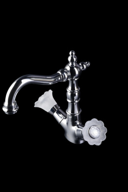 Фото Смеситель для умывальника Boheme Camelia (272-Camelia) хром