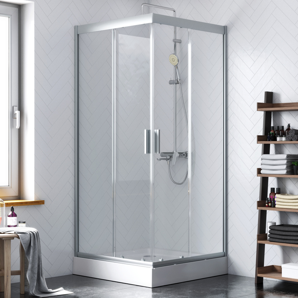 Damixa Skyline DX35WG-403-090MT Душевое ограждение 90х90 см, без поддона
