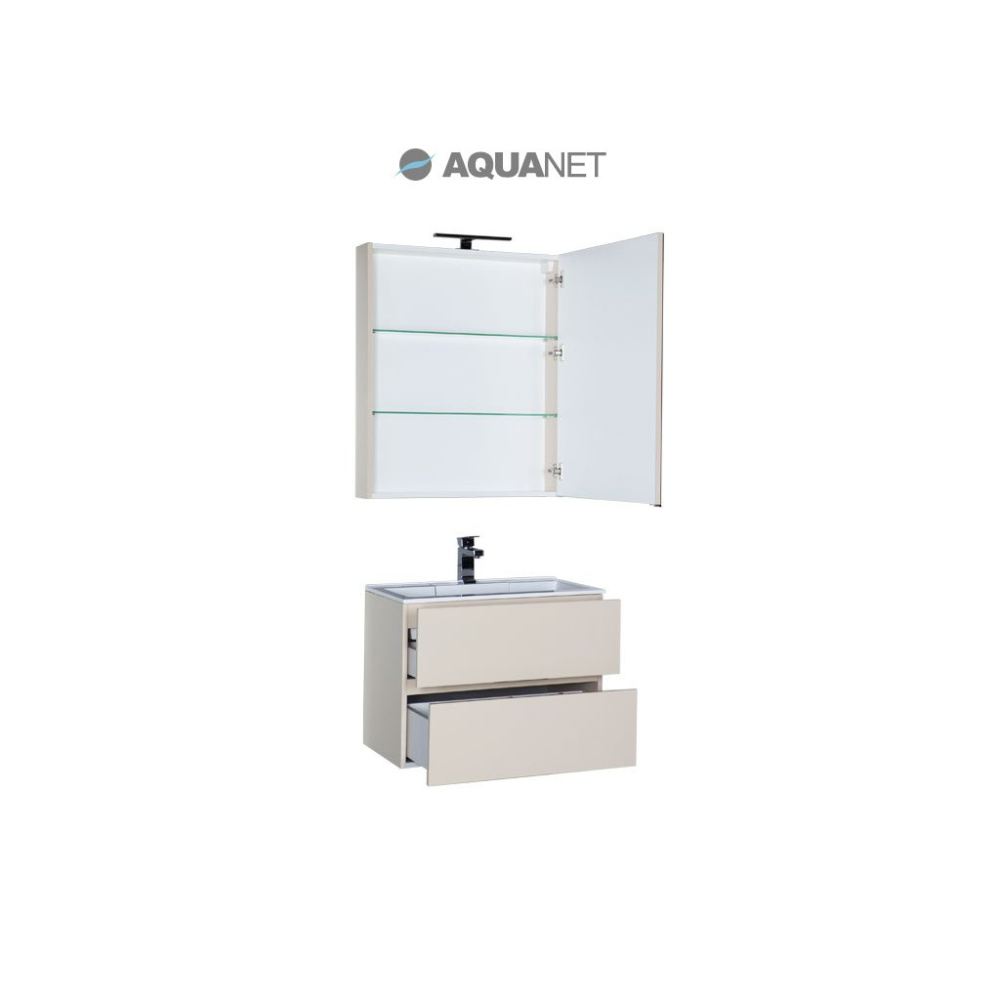 Мебель для ванной Aquanet Алвита 70 бежевый