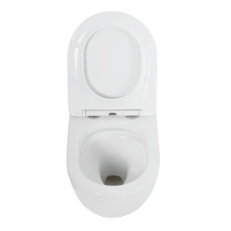 Комплект 4 в 1 Унитаз подвесной Cezares STYLUS-TOR CZR-6601-TH-TOR + Система инсталляции