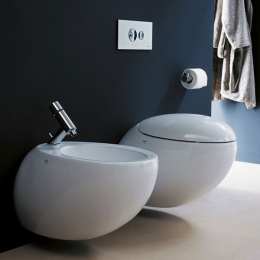 Подвесной унитаз безободковый Laufen Alessi One rimless 8.2097.1.400.000.1