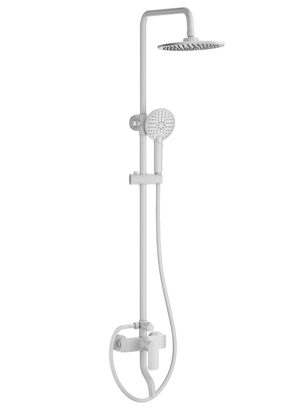 Душевая система Wonzon&Woghand (WW-AE3354-MW) Белый