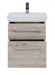 Тумба под раковину Dreja Q Max 77.0002D, 55 см, дуб кантри