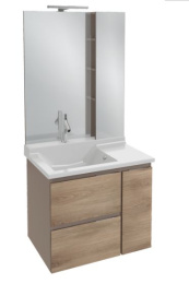 Тумба под раковину Jacob Delafon Soprano 80 см, EB1330-E10, цвет - квебекский дуб