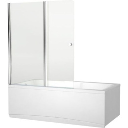 Шторка для ванны Aquanet Alfa 4 NF6222-pivot , прозрачное стекло