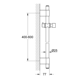 Штанга для душа Grohe Relexa 28797 000