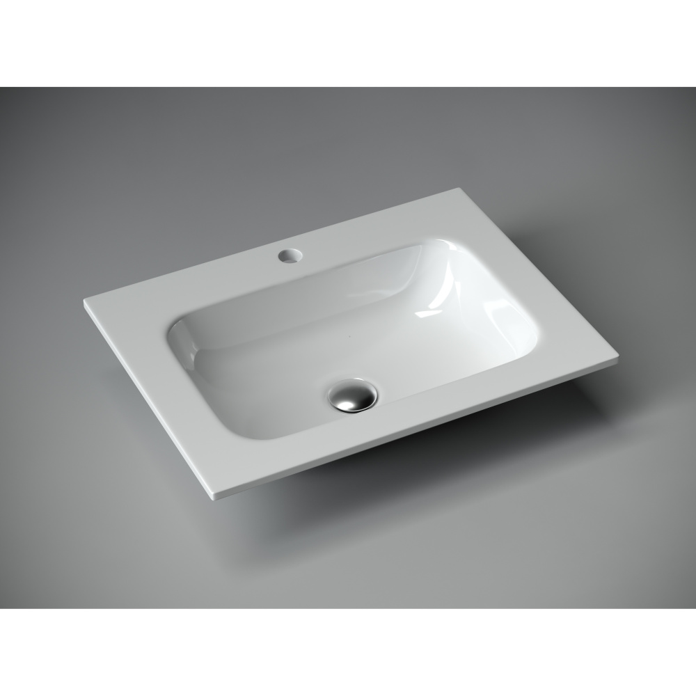 Умывальник накладной Ceramica Nova Element CN7011 прямоугольный 610*457*137мм