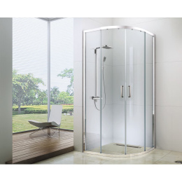 Фото BERGES 061108 Душевой уголок BERGES SOLO R 900х900