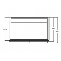 Ideal Standard Daylight 80 белая