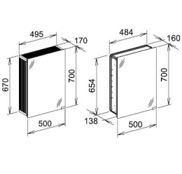 Фото Модуль Keuco Royal Modular 25005000101, алюминий