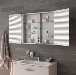 Фото Зеркальный шкаф Keuco Royal 12802171301, белый