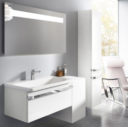 Пеналы для ванной комнаты Шкаф-пенал R4315WG Ideal Standard Tonic II (белый глянц)