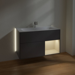 Villeroy Boch Finion G040HHGK Тумба под раковину 996х498 мм (sand matt/anthracite matt)