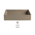 Раковина накладная 55 см ArtCeram Scalino (SCL002 22 00 cream0) бежевый