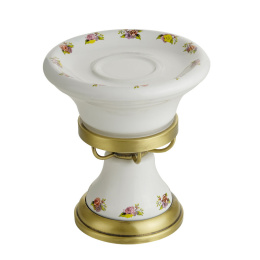 Фото Migliore Provance 17614 Mыльница настольная, керамика с декором бронза