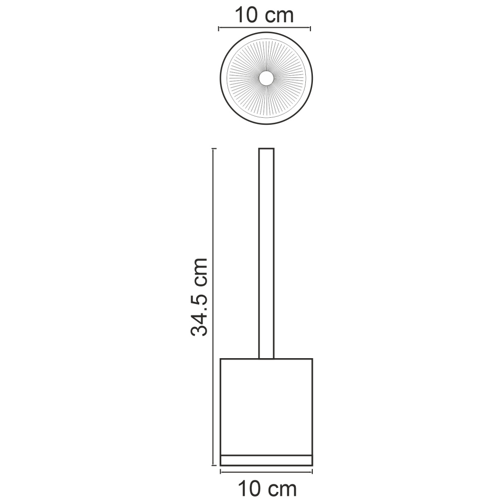 WasserKRAFT  K-8827 Щетка для унитаза