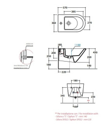 Фото Биде подвесное Globo Forty3 (FOS09.BI) белый