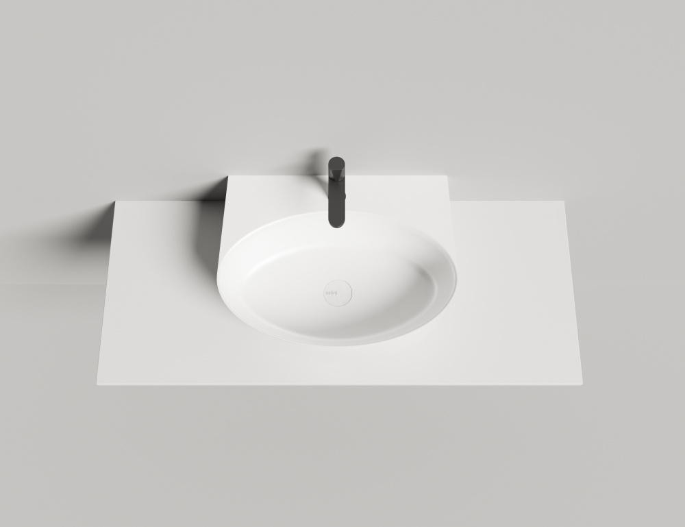 Фото Раковина накладная Salini Alda (140312G)