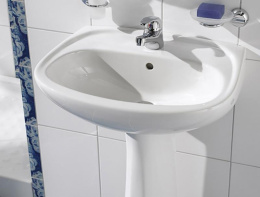 Раковина с пьедесталом 55 см Vitra Normus (9600B003-7650) белый