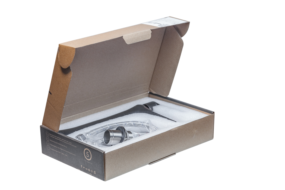 Фото Смеситель для раковины ПСМ-ПРОФСАН PSM-301-6 STEEL высокий тип См-УмОЦБА Черный-бронза