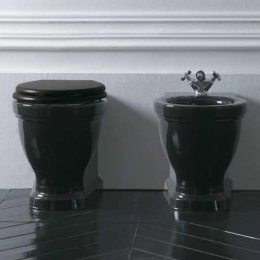 Фото Биде напольное Galassia Ethos (8438NE), цвет черный