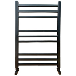 Фото Полотенцесушитель водяной Ника Modern ЛМ 5 черный матовый RAL9005 Люкс  ЛМ 5 60/50 черный мат. с вен