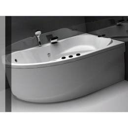 Акриловая ванна 170x110 Aquanet (00155536), Гидромассаж: есть