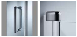 Душевая дверь в нишу Huppe Design Elegance 8E1301 80*190 см