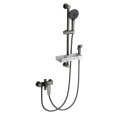 Смеситель для душа с гарнитуром Wonzon&Woghand (WW-A31003-BGG) Темный графит