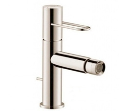 Фото Смеситель для биде Axor Uno 38211820 с донным клапаном, шлифованный никель