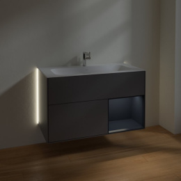 Villeroy Boch Finion G040HGGK Тумба под раковину 996х498 мм (midnight blue matt/anthracite matt)