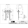 Смеситель для раковины Gessi Inciso (58015#031) хром
