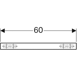Geberit iCon 841962000 Полочка, мебельная