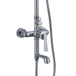 Фото Душевая система Haiba (HB24181) хром