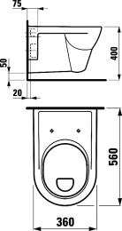 Подвесной унитаз Laufen Pro 8209510000001