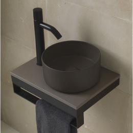 Ceramica CIELO Shui Comfort MILAT LV - Раковина накладная Ø 25 см Lavagna