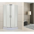 Душевой уголок BelBagno Uno-195, UNO-195-R-2-90-P-Cr, 90 х 90 х 195 см, профиль хром