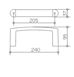 Полотенцедержатель Keuco Elegance 11621010000, хром
