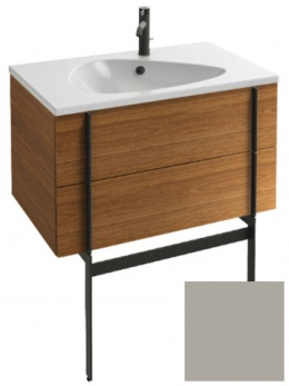 Тумба под раковину Jacob Delafon Nouvelle Vague 80 EB3030-F84, цвет - белая глина сатин