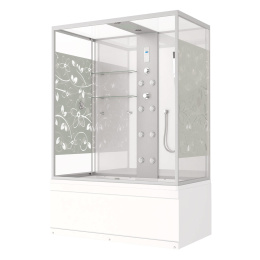 Фото Душевая кабина 148x82x220 Erlit (SYD150-W2) , Поддон высокий