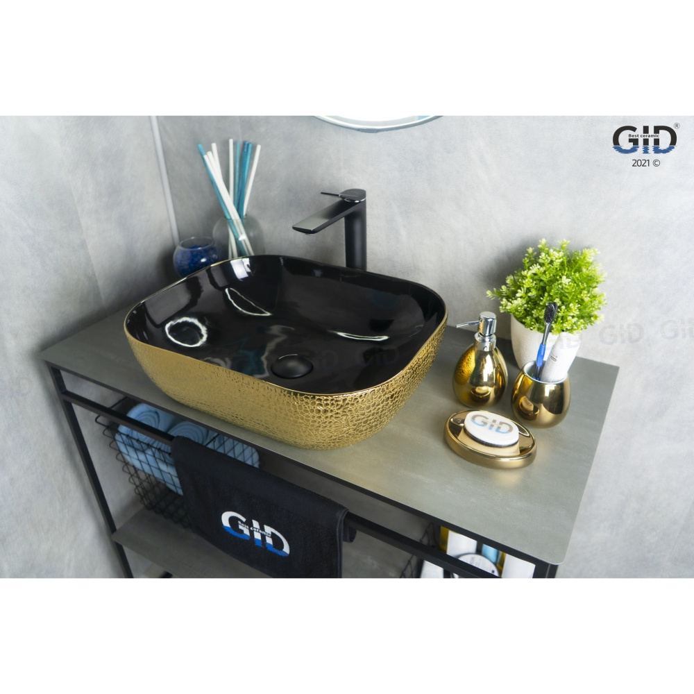 Раковина накладная Gid D1302h024