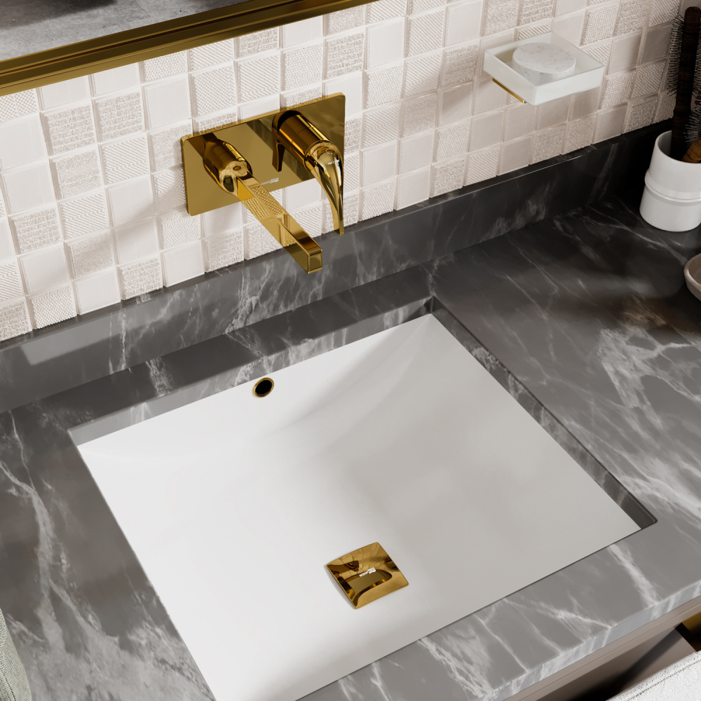 Фото WasserKRAFT 7130 Встраиваемый смеситель для раковины