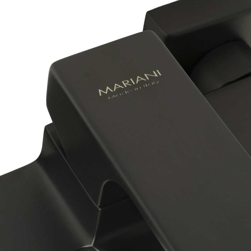 Фото Смеситель для ванны Mariani Rebel B14212RE, черный матовый